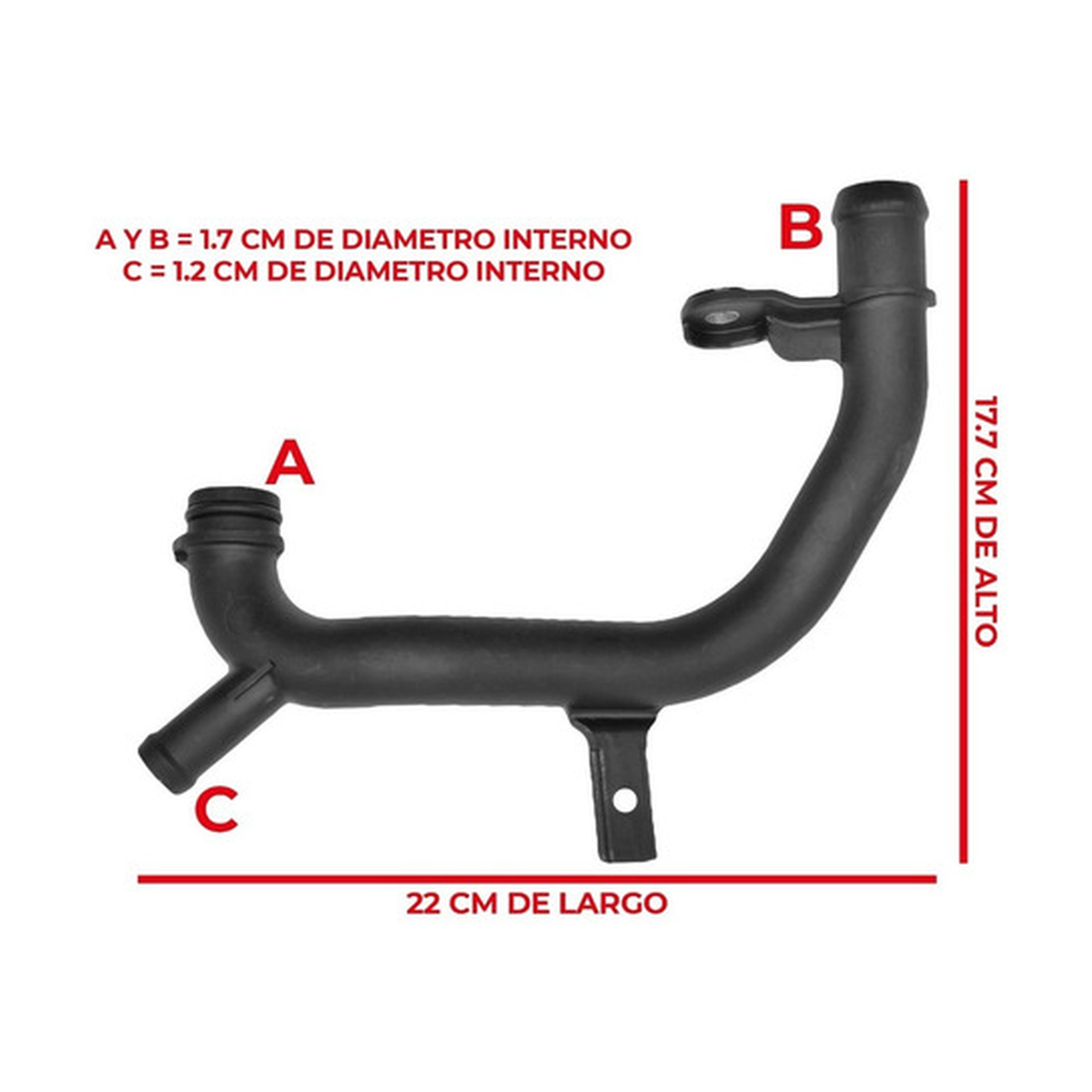 Tubo de refrigeración US Parts 220-040