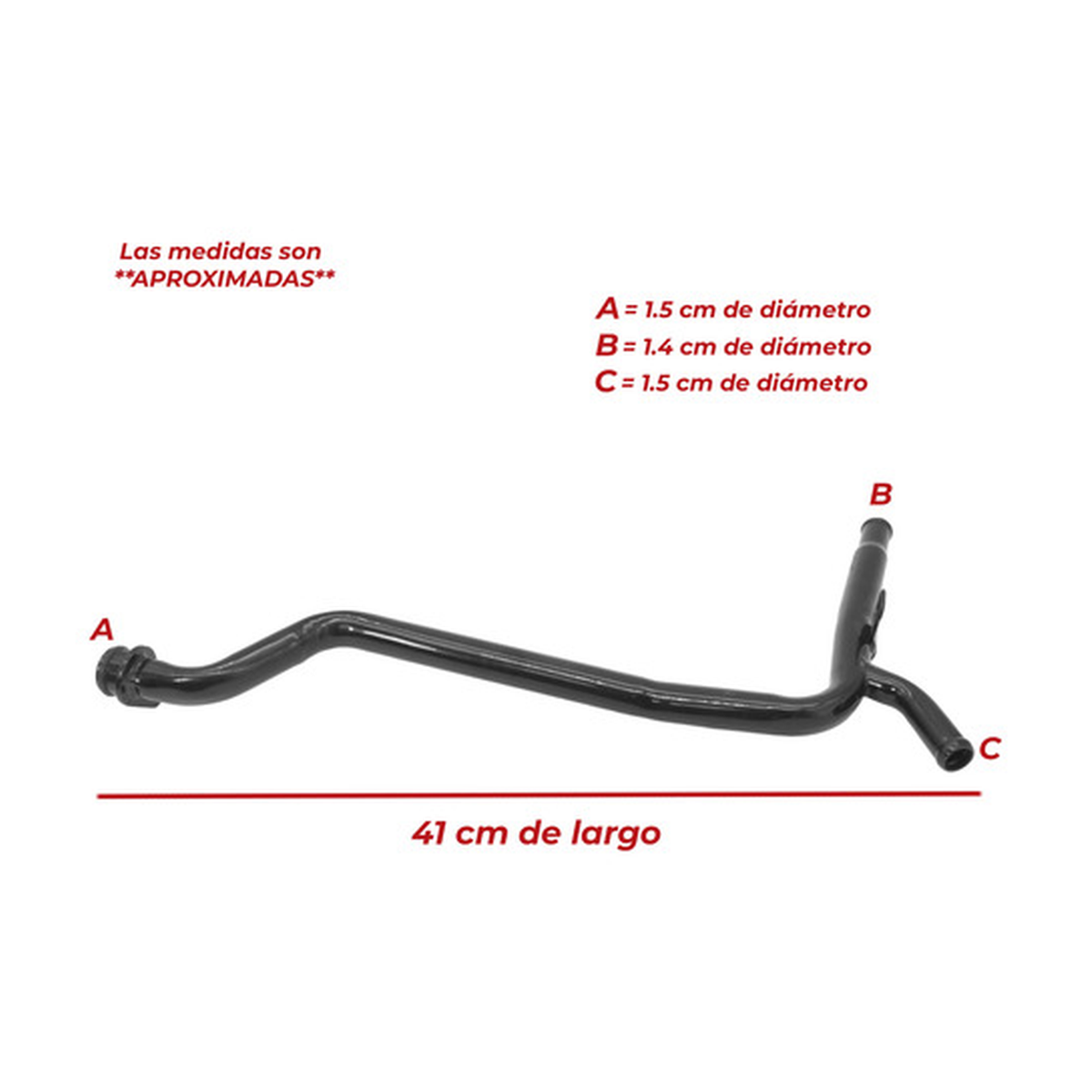 Tubo calefacción US Parts 220-068