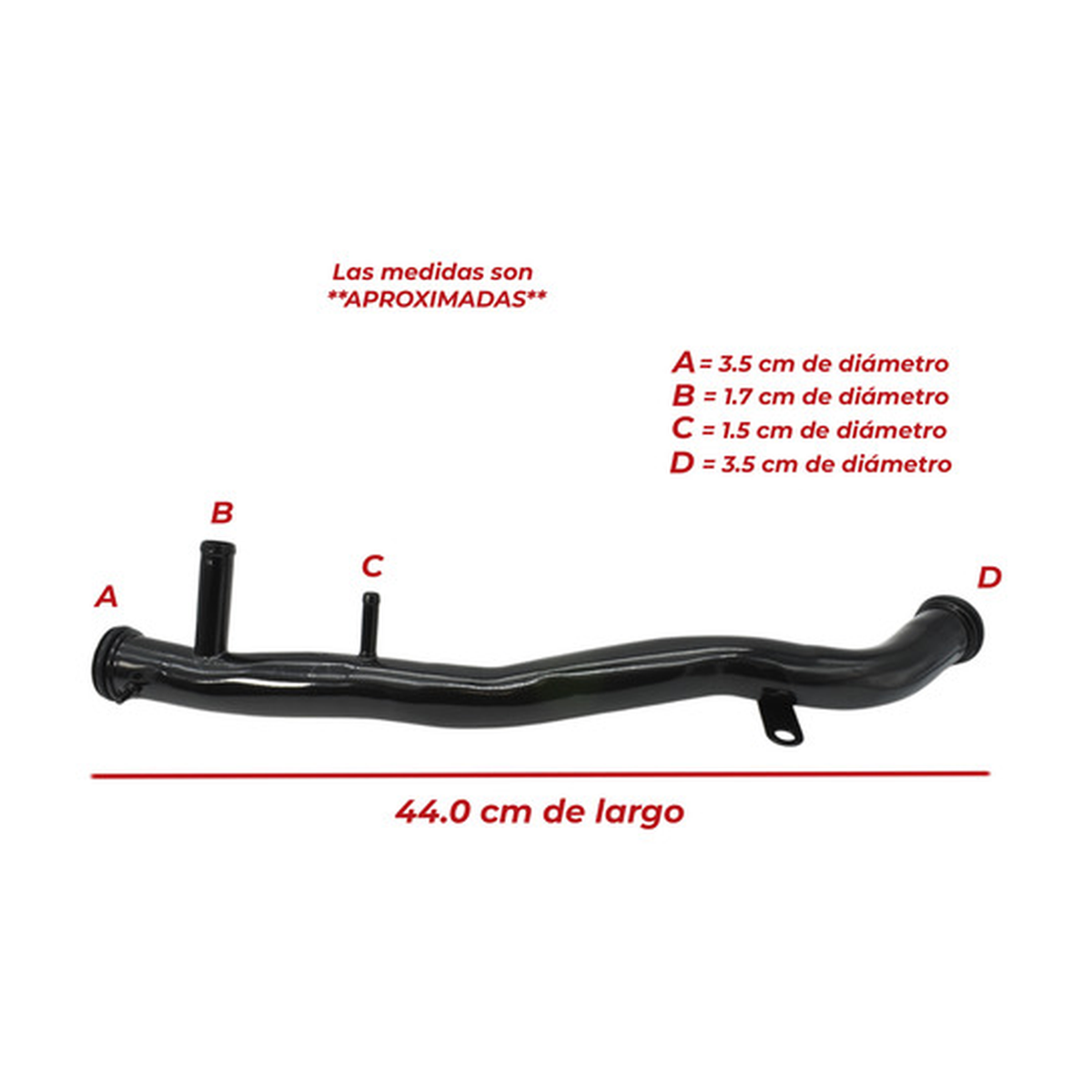 Tubo calefacción US Parts 220-081
