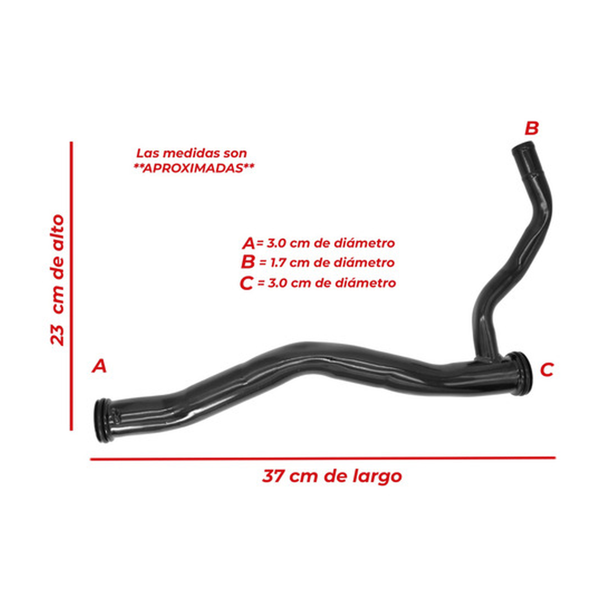 Tubo calefacción US Parts 220-094