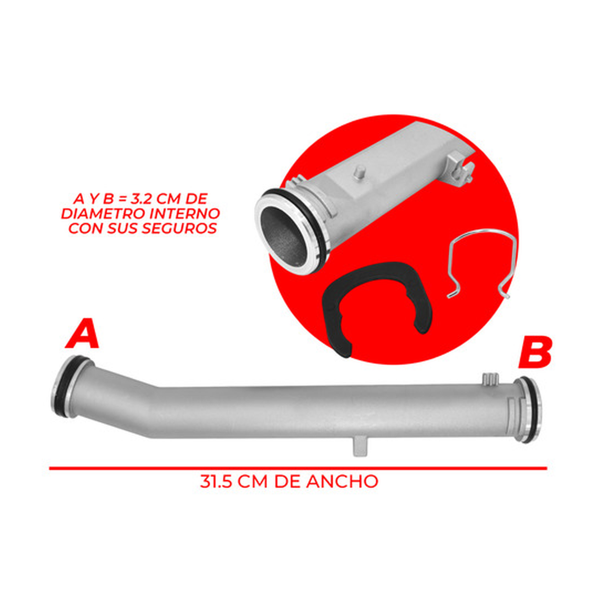 Tubo calefacción US Parts 220-103