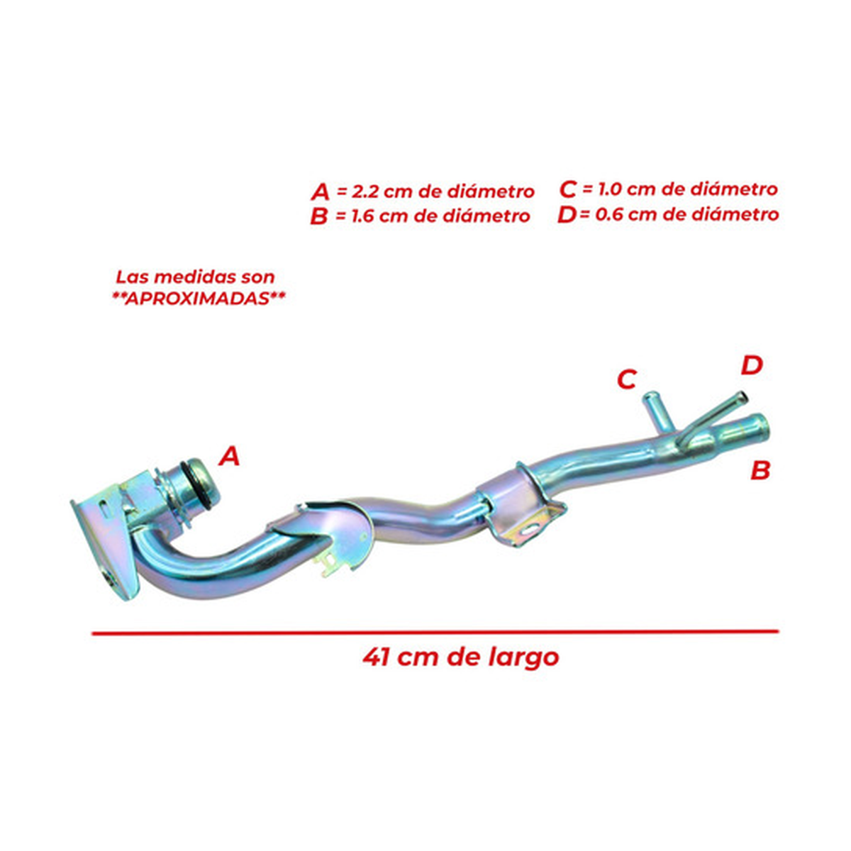 Tubo calefacción US Parts 220-110