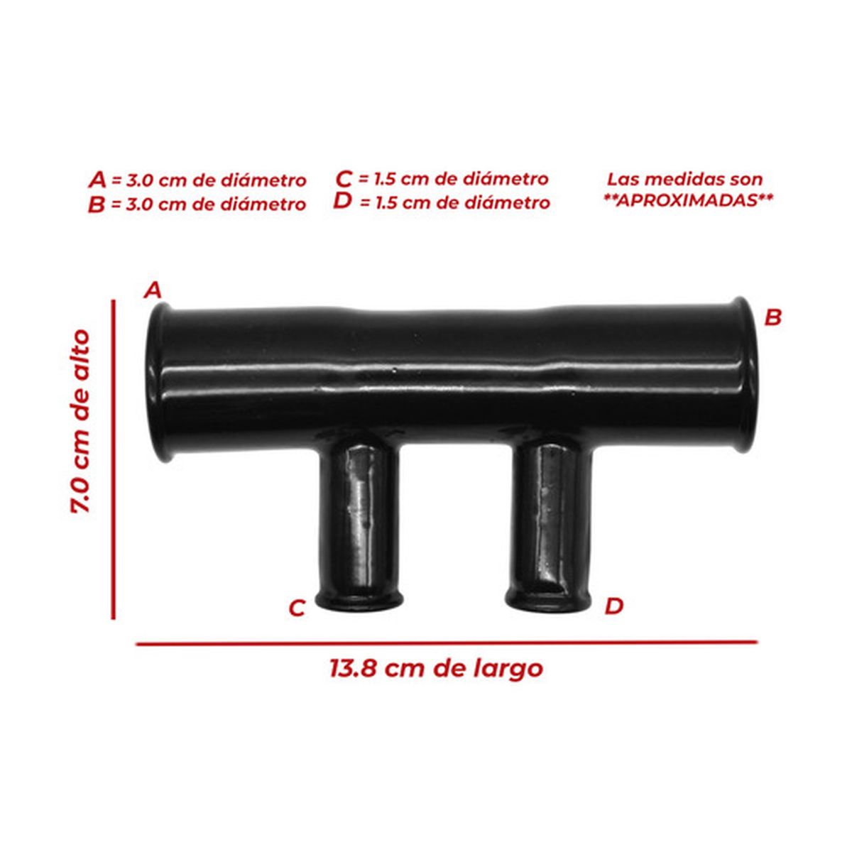 Tubo radiador inferior US Parts 220-119