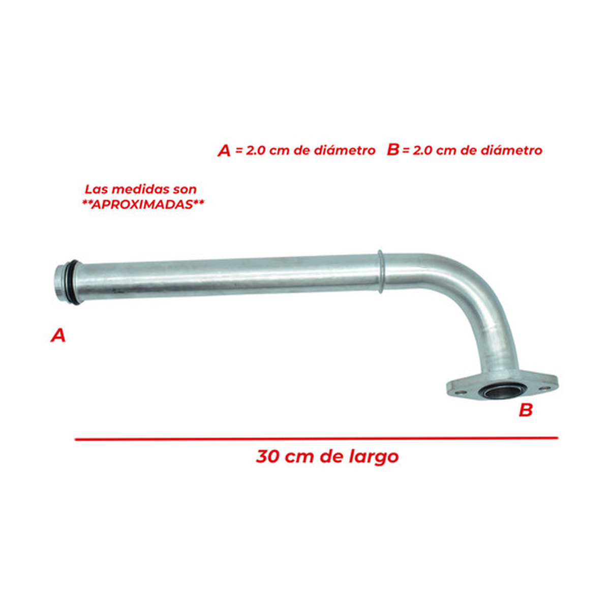 Tubo enfriador de aceite a toma US Parts 220-133