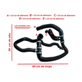 Manguera radiador inferior US Parts 220-156