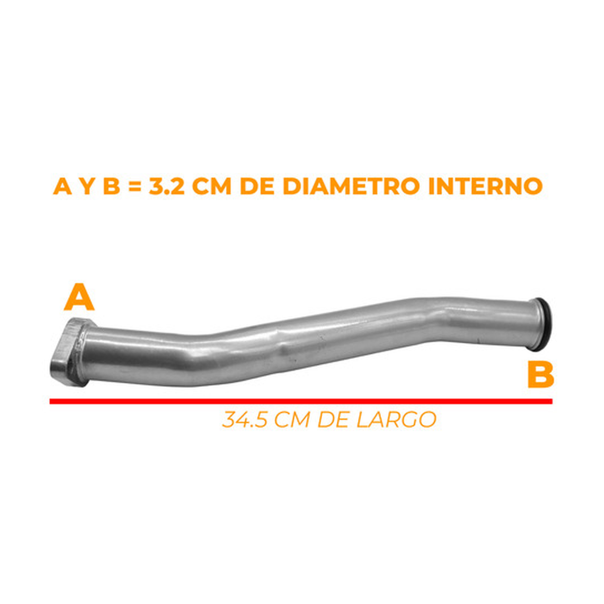 Tubo refrigeración toma a bomba de agua US Parts 220-184