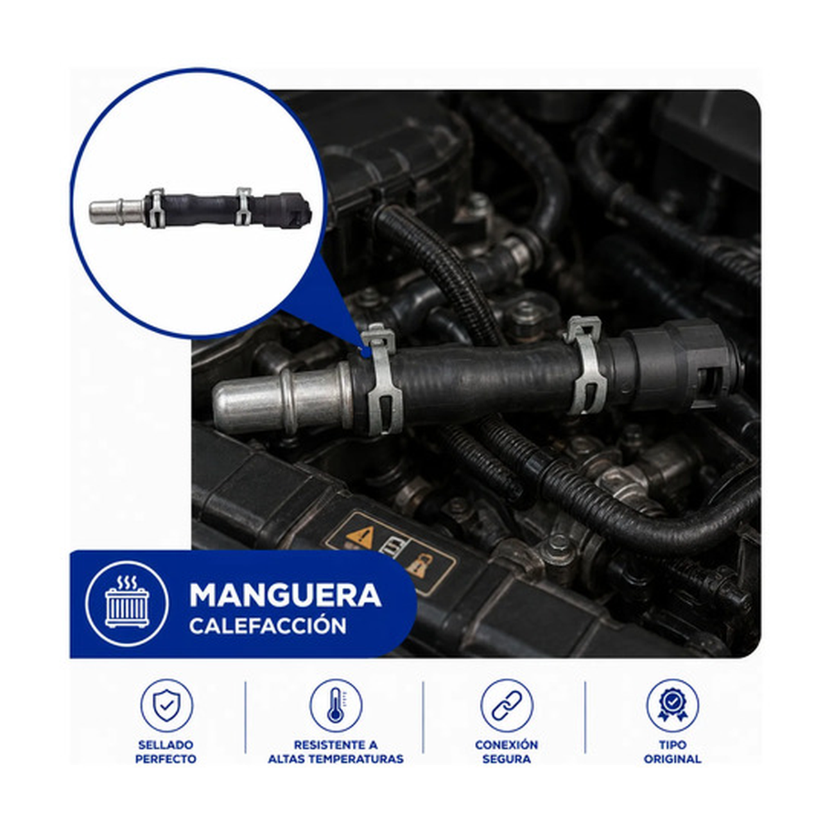 Manguera calefacción US Parts 220-225