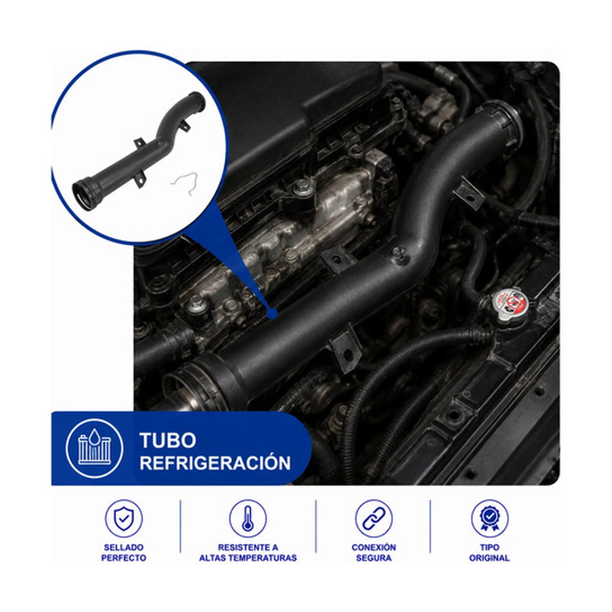 Tubo refrigeración US Parts 220-244