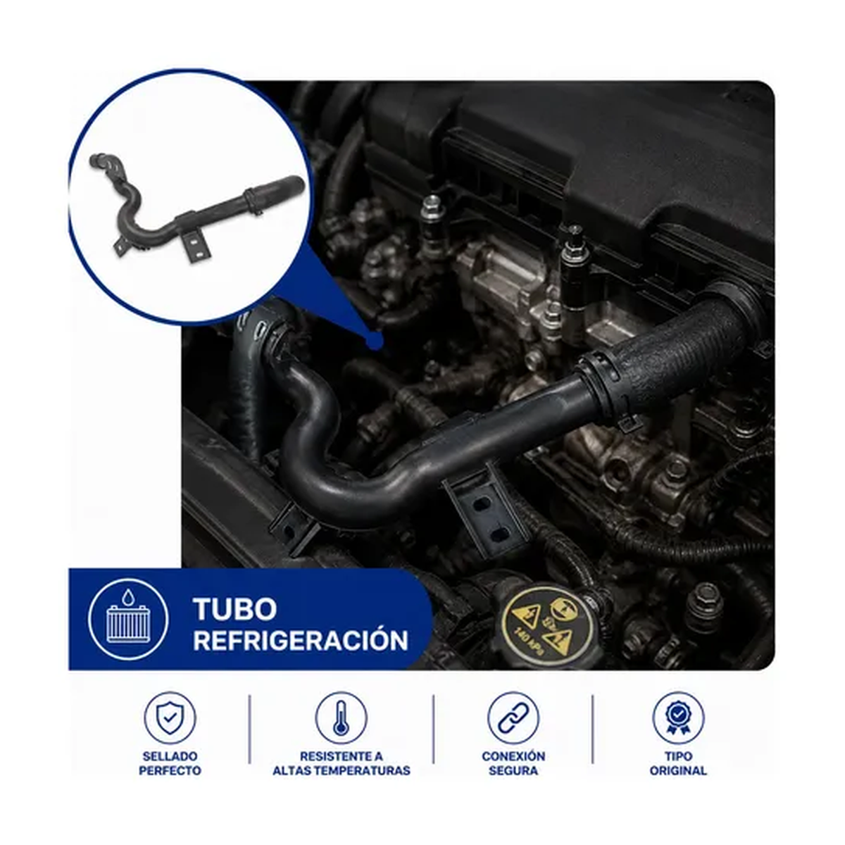 Tubo refrigeración US Parts 220-245