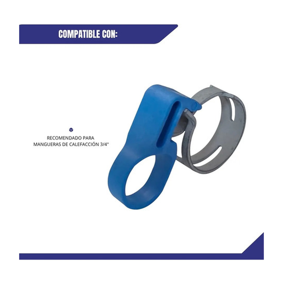 10pzsabrazadera con clip de instalación calefacción de 3/4 US Parts 221-003