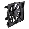 Motoventilador de radiador completo QBH Carfan 25380 B4000