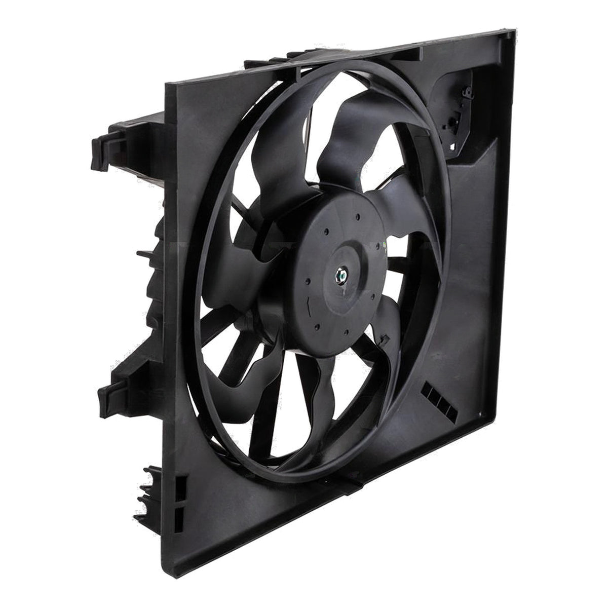 Motoventilador de radiador completo QBH Carfan 25380 B4000