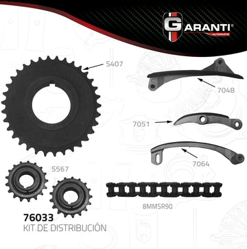 Kit Distribucion Garanti 76033