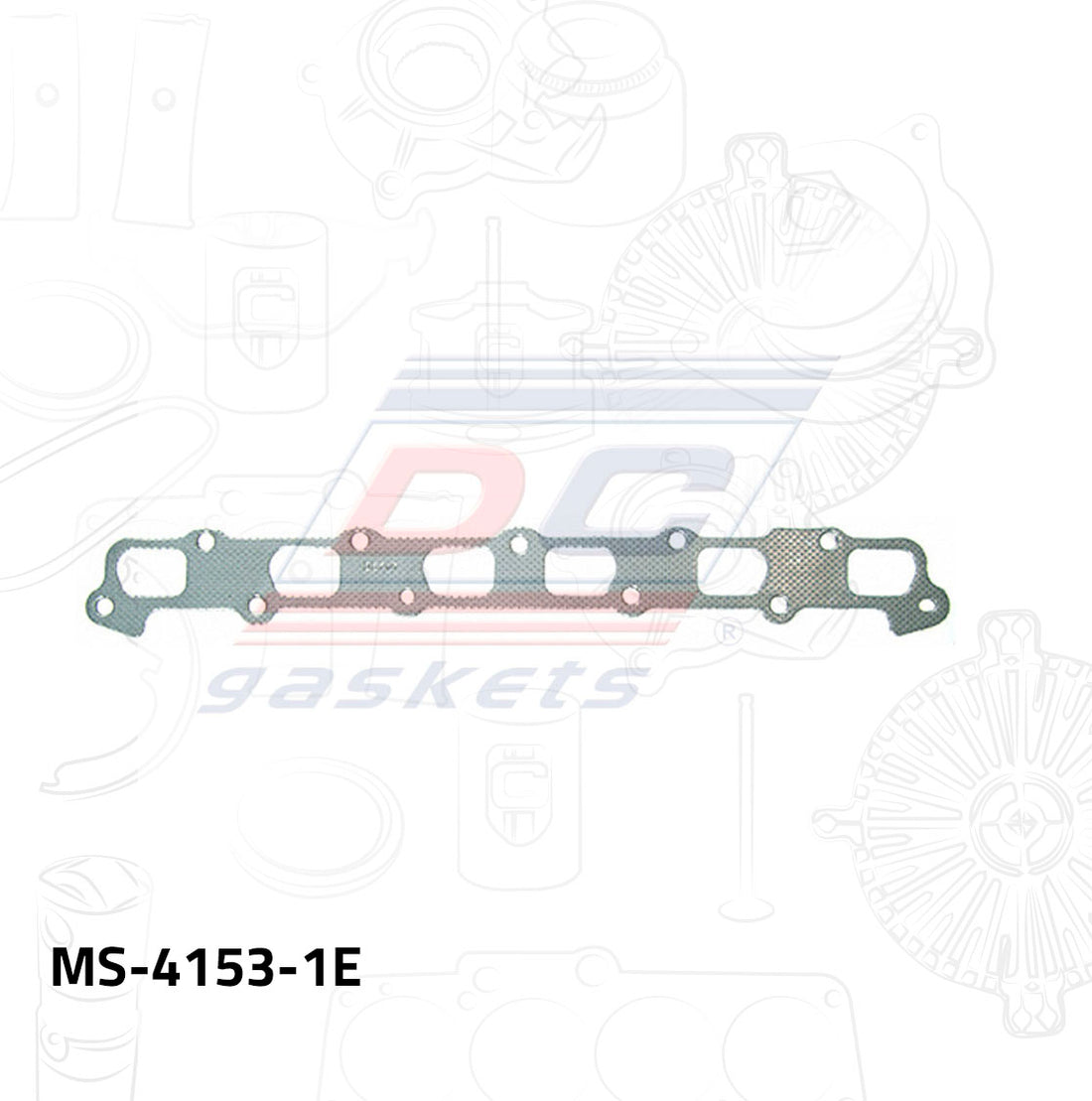 Empaque de múltiple Escape MS-004153-1E DC GASKETS