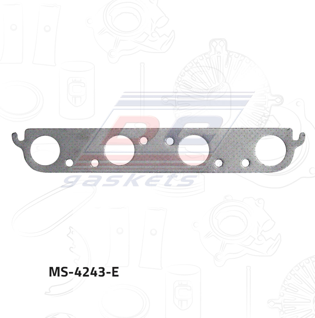 Empaque de múltiple Escape MS-004243-E DC GASKETS