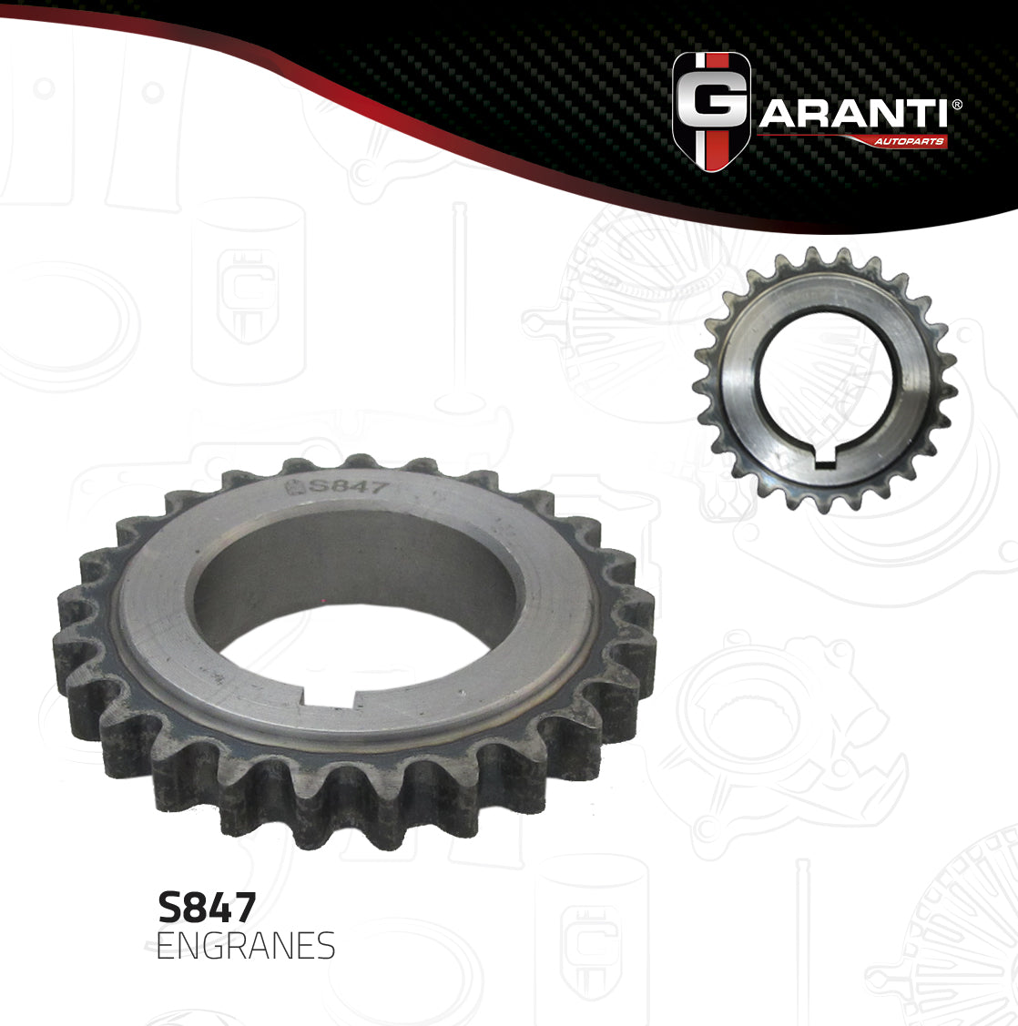 Engrane Garanti S847