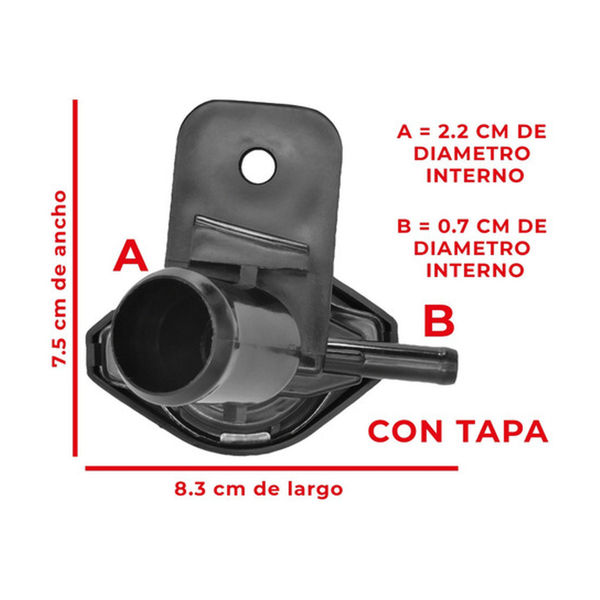 Toma de llenado para radiador US Parts 304-011