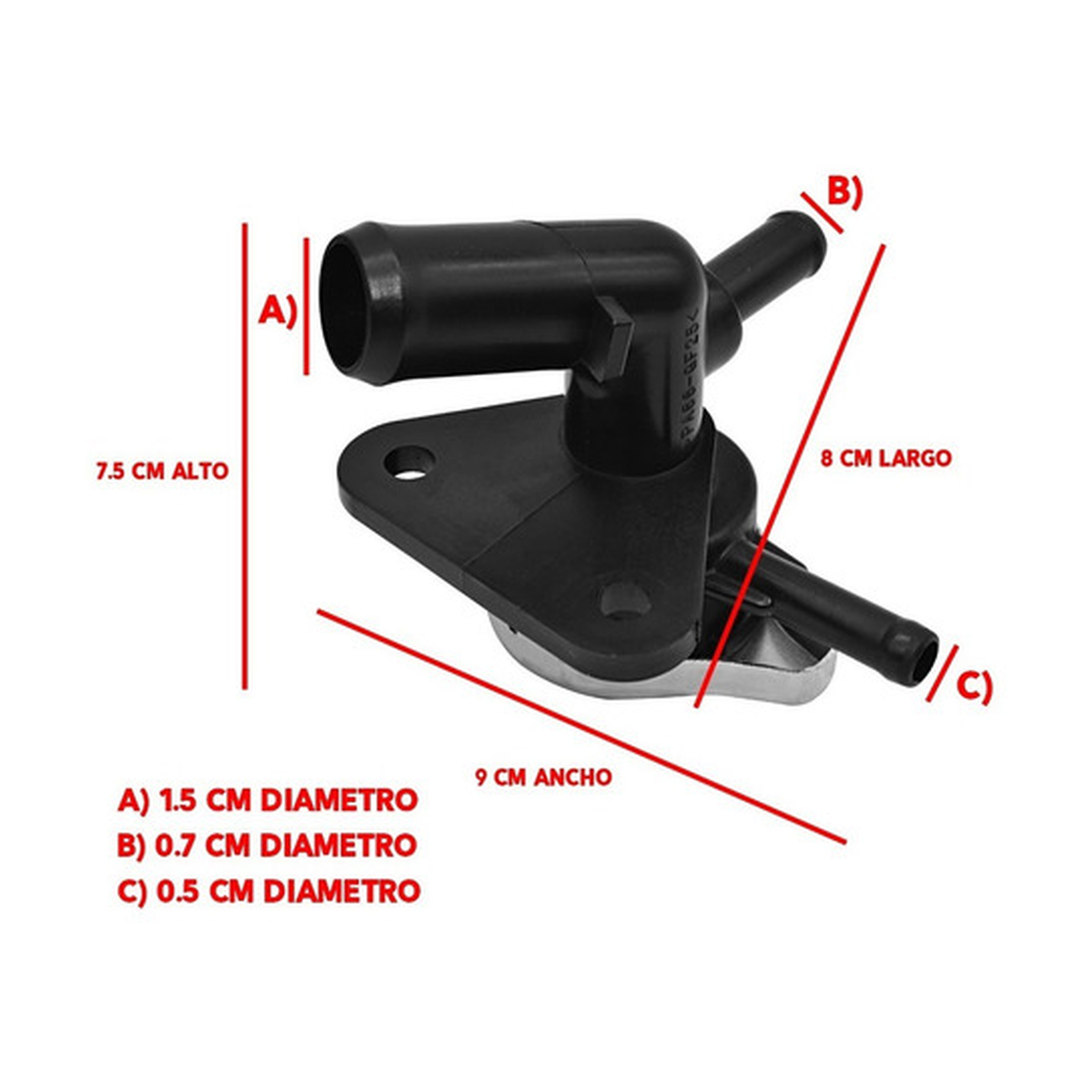 Toma agua llenado radiador US Parts 304-013