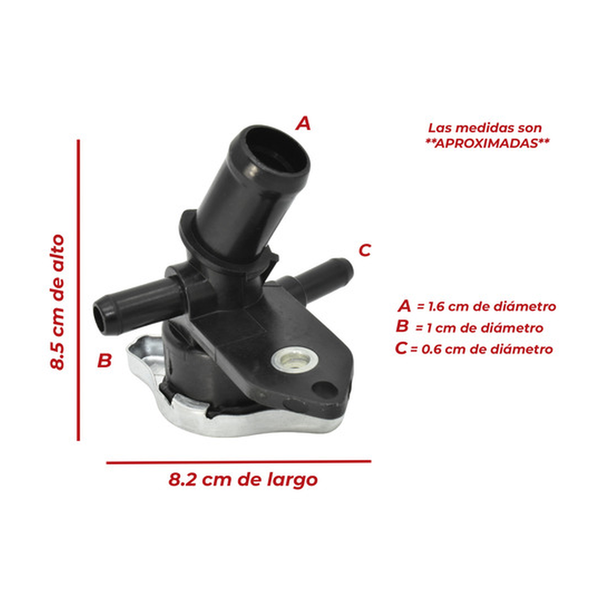 Toma de agua llenado radiador US Parts 304-027