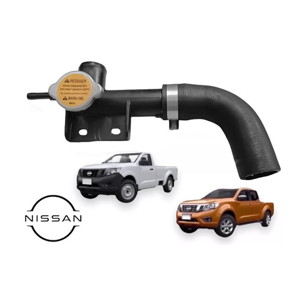 Toma de agua con manguera de llenado radiador np300 16-25 US Parts 304-050