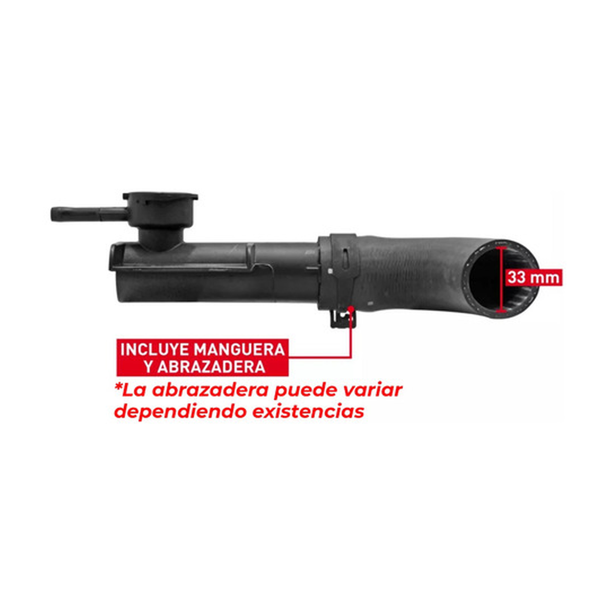 Toma de agua con manguera de llenado radiador np300 16-25 US Parts 304-050