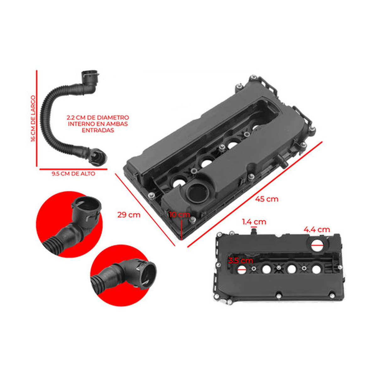Kit tapa de punterías PCV US Parts 310-001