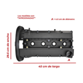 Tapa de punterías con tapa de aceite y válvula PCV aveo US Parts 310-004