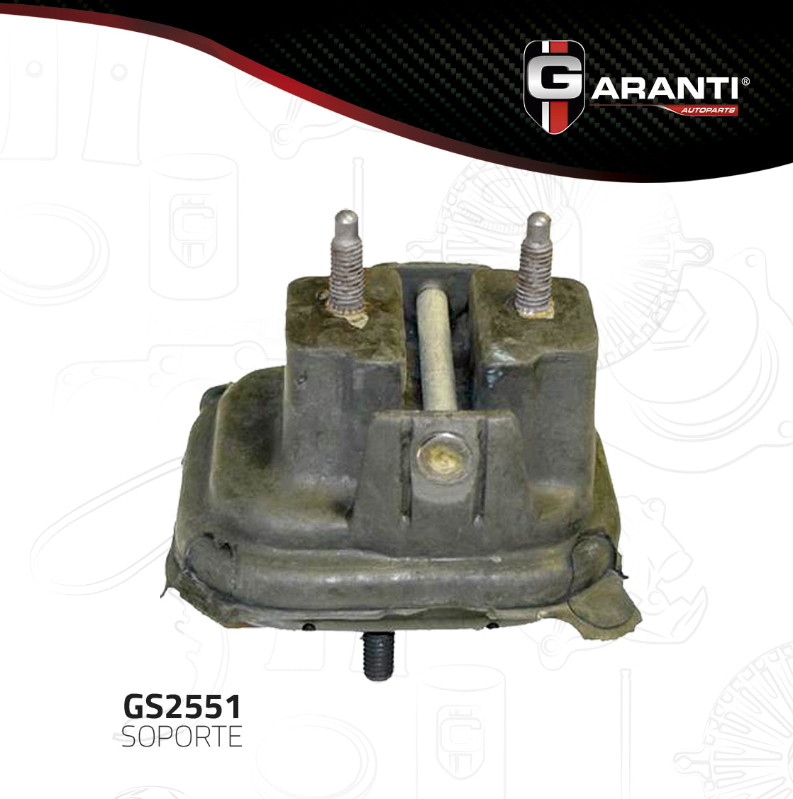 Soporte Motor Garanti GS2551