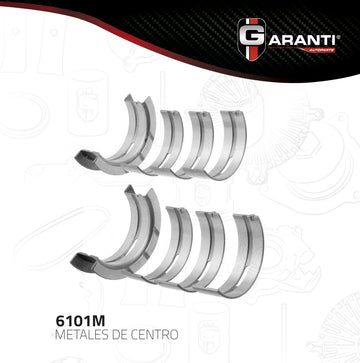 Metales de centro 6101MSTD (GARANTI)