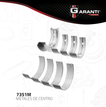 Metales de centro 7351MSTD (GARANTI)