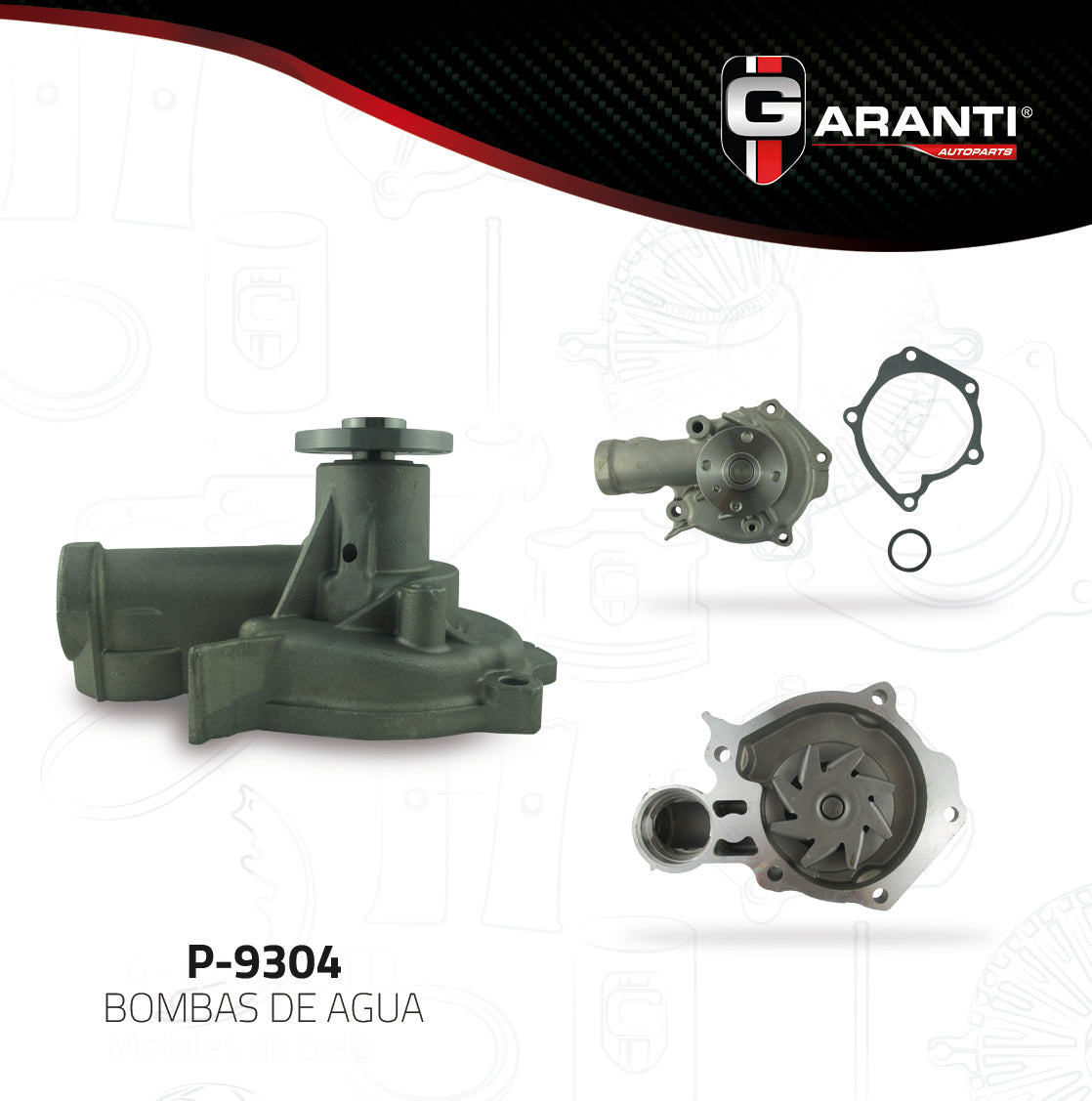 Bomba de agua Garanti P-9304