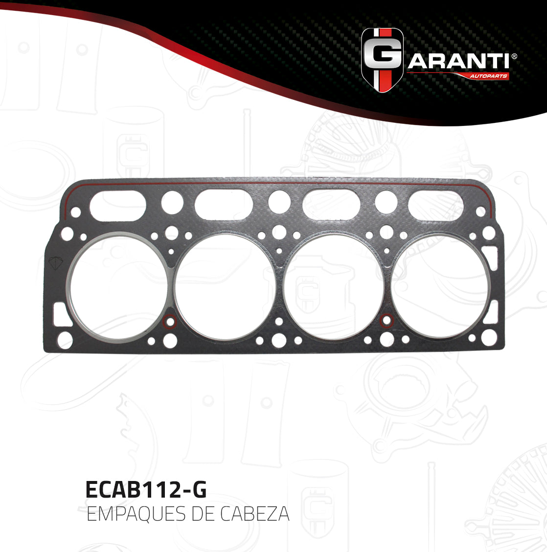 Empaque Cabeza Garanti ECAB112-G