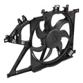Motoventilador de radiador completo QBH Carfan 4357709