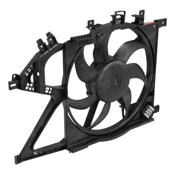 Motoventilador de radiador completo QBH Carfan 4357709