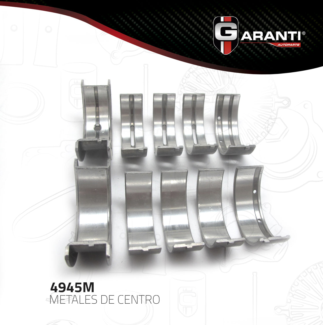 Metales Centro Garanti 4945MSTD