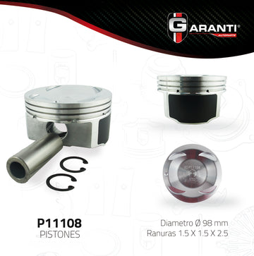 Pistones P11108STD (GARANTI)