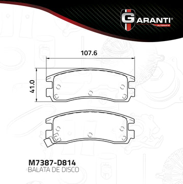 Balata Garanti M7387-D814