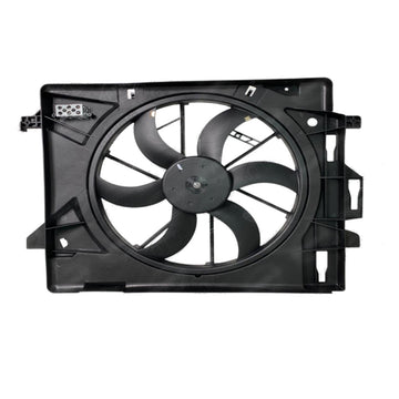 Motoventilador de radiador y aire acondicionado QBH Carfan 5058674AA