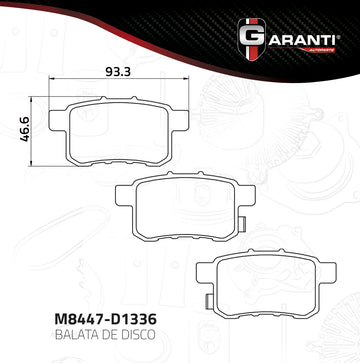 Balata Garanti M8447-D1336