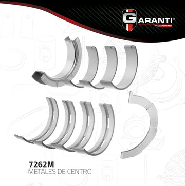 Metales de centro 7262MSTD (GARANTI)
