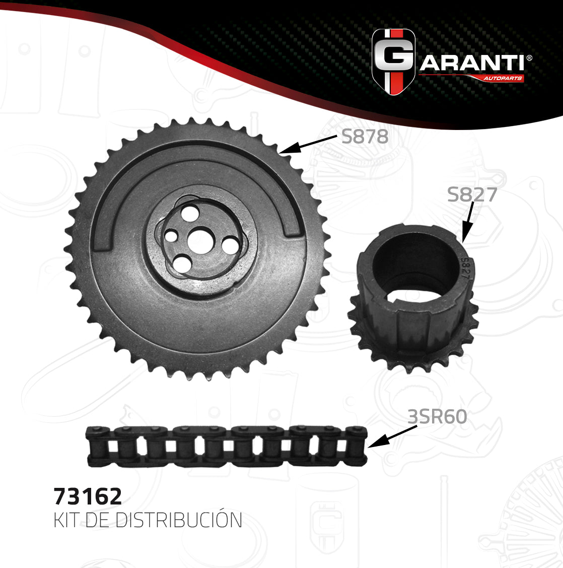 Kit Distribucion Garanti 73162