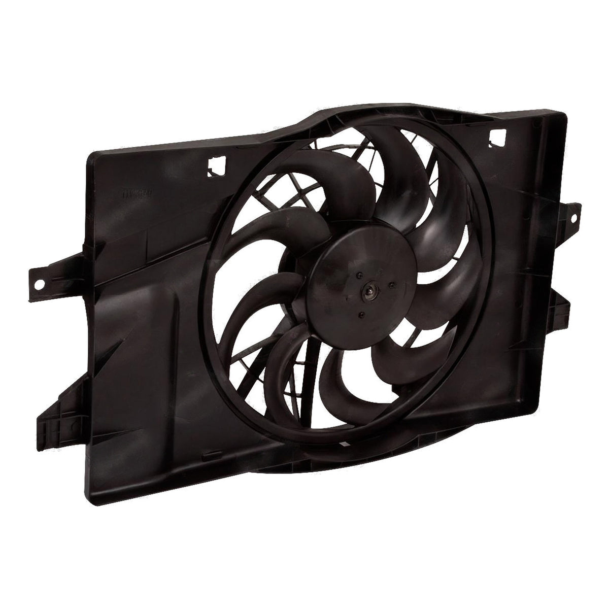 Motoventilador de radiador completo QBH Carfan 75200