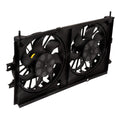 Motoventilador de radiador y aire acondicionado tolva doble QBH Carfan 75582
