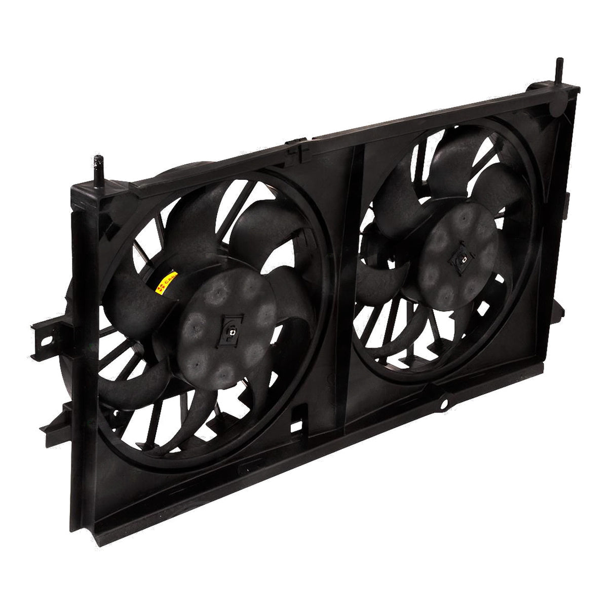 Motoventilador de radiador y aire acondicionado tolva doble QBH Carfan 75582
