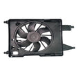 Motoventilador de radiador y aire acondicionado QBH Carfan 7701071862