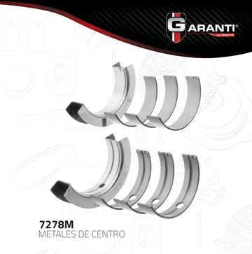 Metales de centro 7278M-040 (GARANTI)