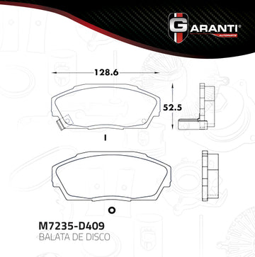 Balata Garanti M7235-D409