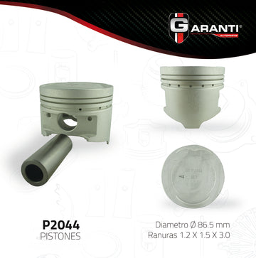 Pistones P2044STD (GARANTI)