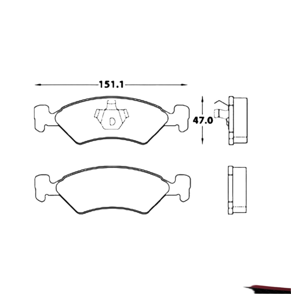 Balata Garanti M7097-D170