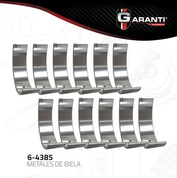 Metales de biela 6-4385-010 (GARANTI)